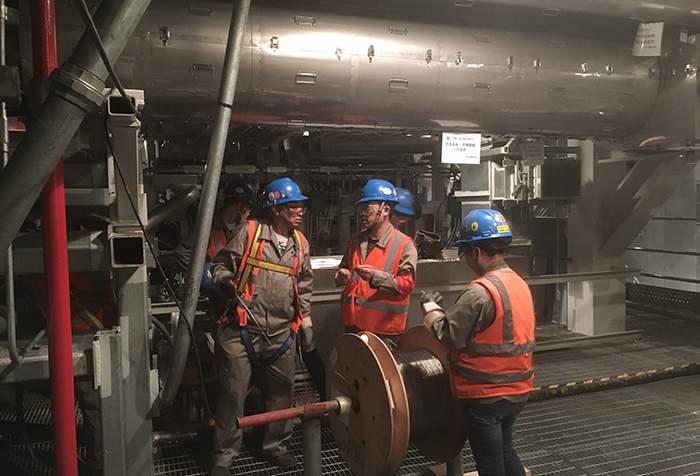 First in the world to launch the fiber telecommunication system with 